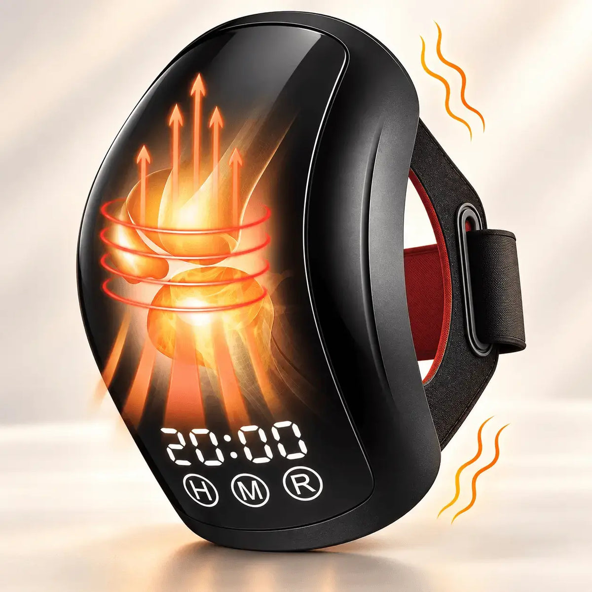 Perdepo- Knee Pain Relief Massager – Heat & Red Light Therapy