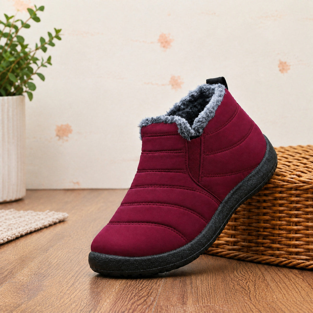 James - Men's Warm Lined Slip-On Ankle Boots for Winter — photo 4