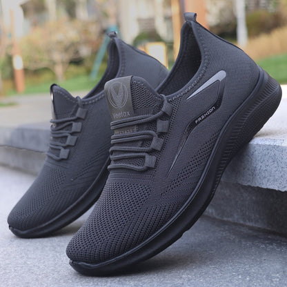 Jonas - Men's Breathable Lightweight Lace-Up Orthopaedic Trainers — photo 8