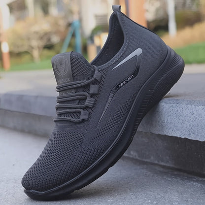 Jonas - Men's Breathable Lightweight Lace-Up Orthopaedic Trainers — photo 9