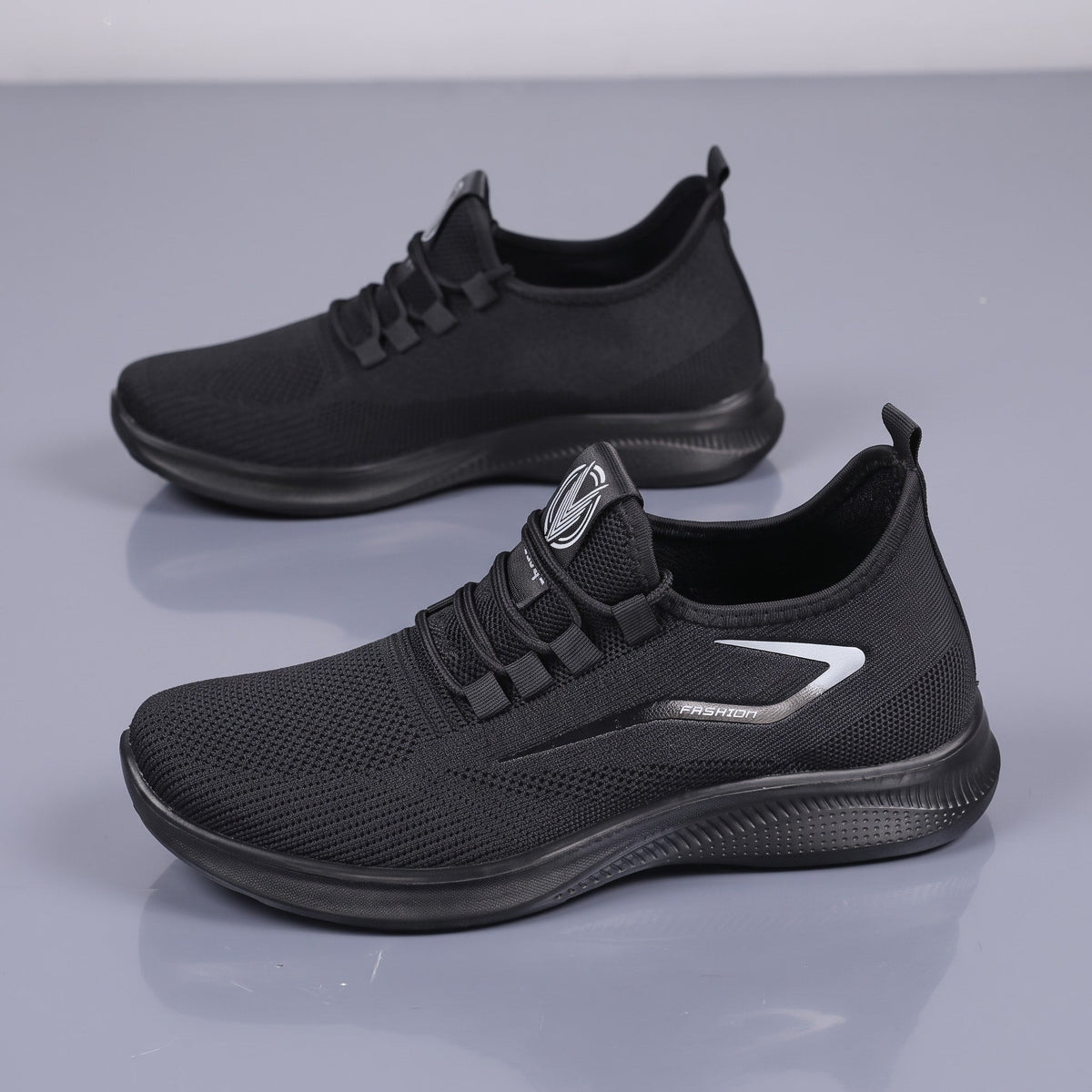 Jonas - Men's Breathable Lightweight Lace-Up Orthopaedic Trainers — photo 4