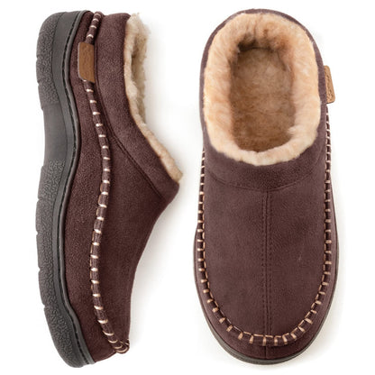 Joris – Men's Slippers in Suede-Look with Warm Lining — photo 4