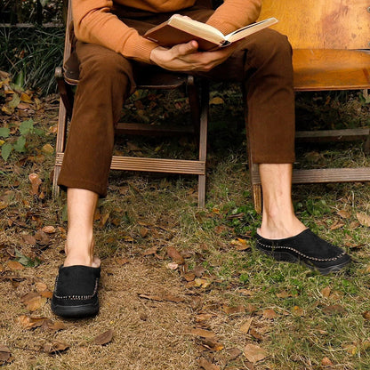 Joris – Men's Slippers in Suede-Look with Warm Lining — photo 6