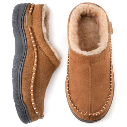 Joris – Men's Slippers in Suede-Look with Warm Lining — photo 5