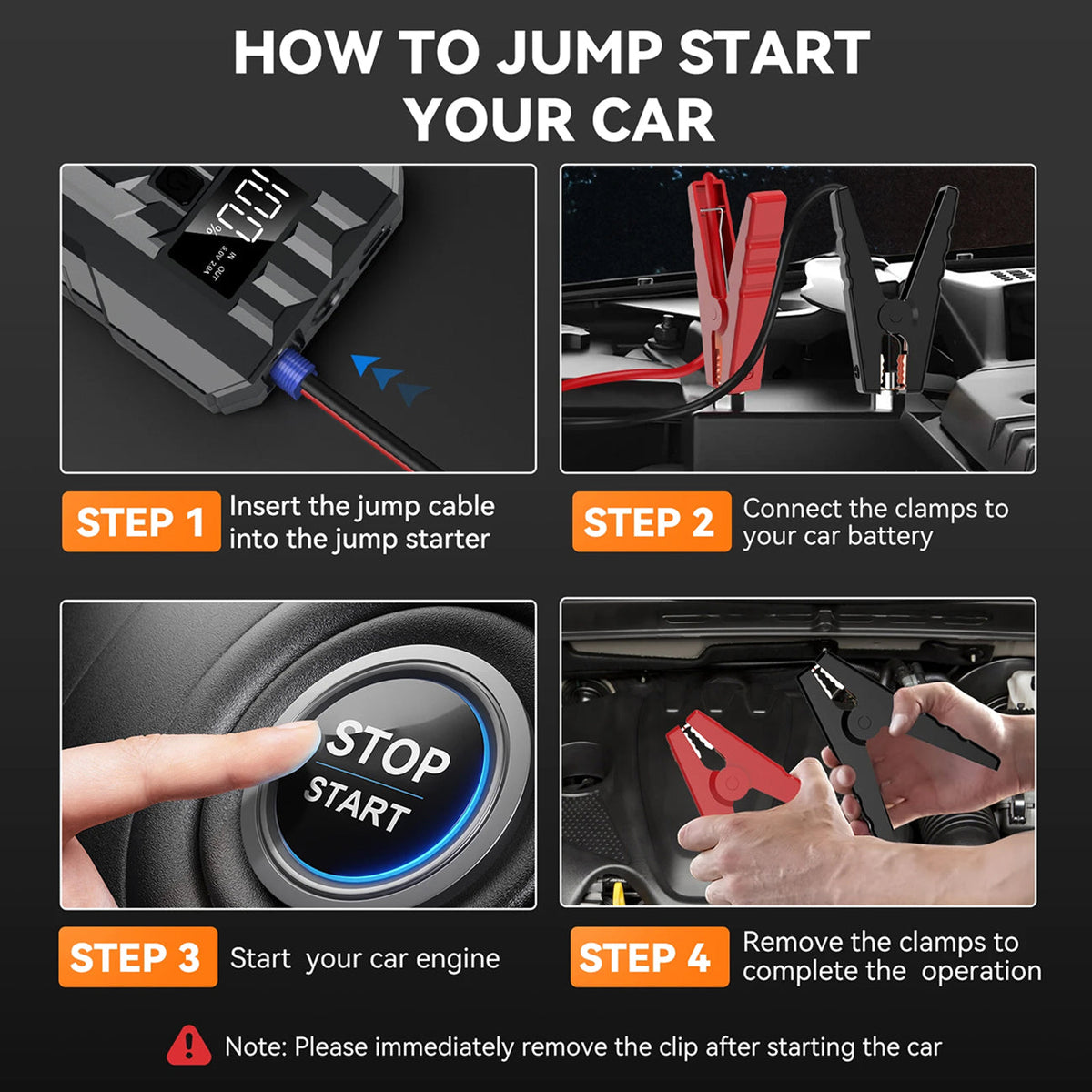 JumpeVolt Portable Car Jump Starter — photo 6