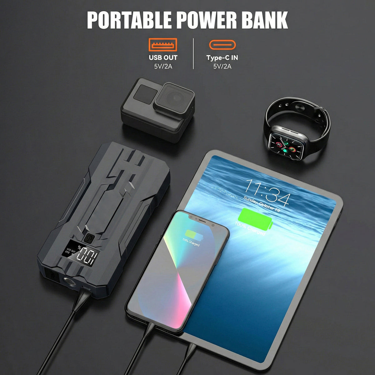JumpeVolt Portable Car Jump Starter — photo 8