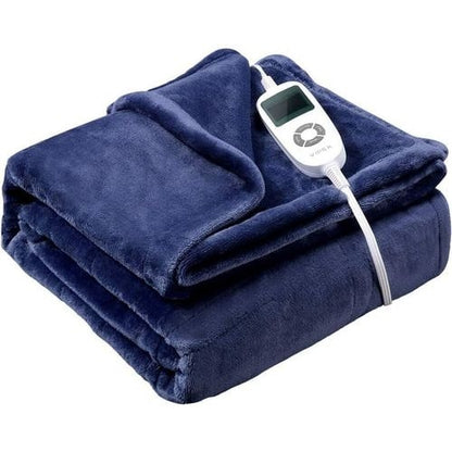 Electric Blanket and Double-Sided Sherpa Blanket with Sheep's Wool Remote Control — photo 11