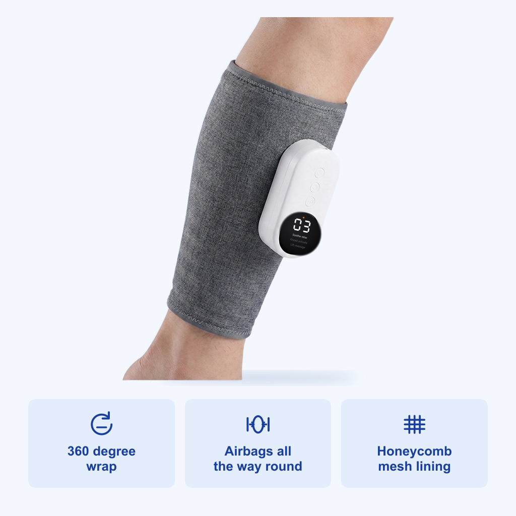 Cordless Leg Massager with Air Compression and Heat — photo 8