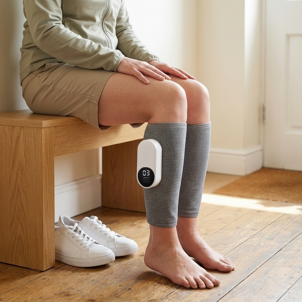 Cordless Leg Massager with Air Compression and Heat — photo 7