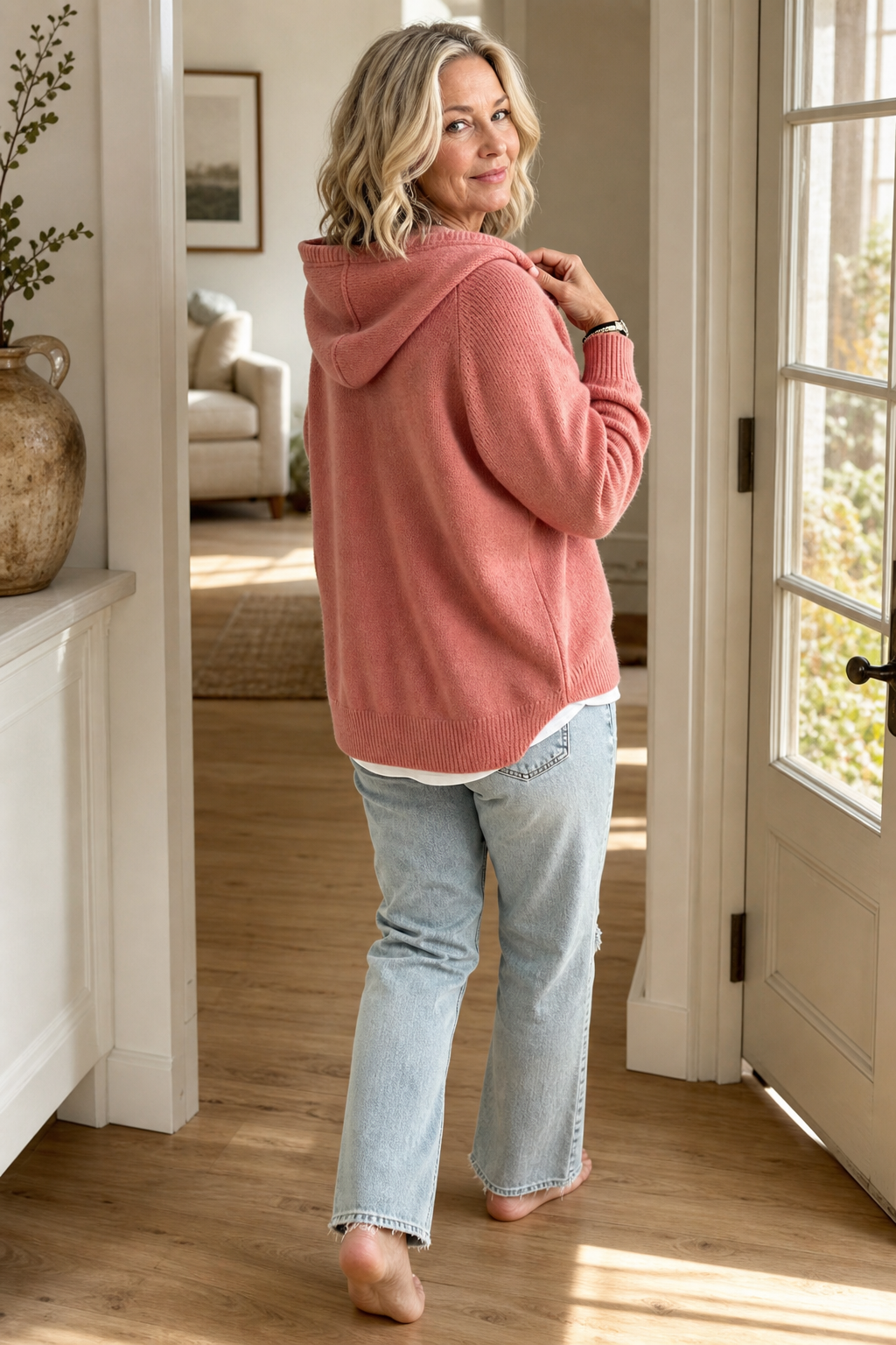 Nordspur | Drawstring Hood Knit Pullover — photo 5