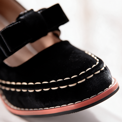 Nordspur | Bella Velvet Mary Jane Heels — photo 12
