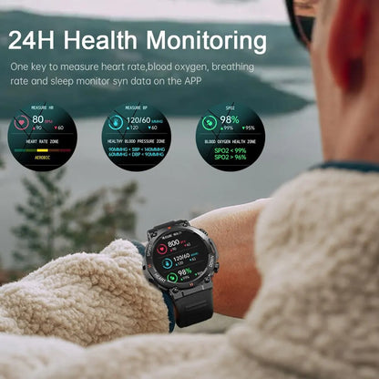 Rugged Outdoor Smartwatch with 1.39 Inch Round Display, Long Battery Life and Activity Tracking — photo 8