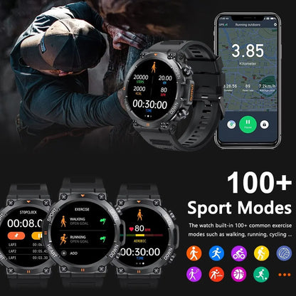 Rugged Outdoor Smartwatch with 1.39 Inch Round Display, Long Battery Life and Activity Tracking — photo 9
