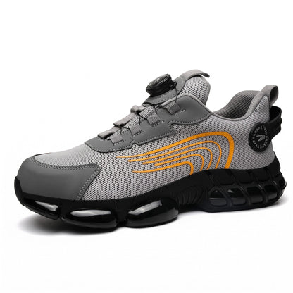 Marcus - Men's Steel Toe Non-Slip Safety Trainers with Quick-Lace Buckle — photo 19