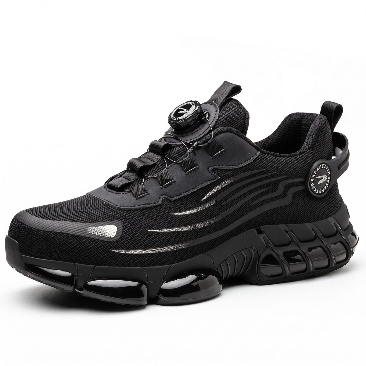 Marcus - Men's Steel Toe Non-Slip Safety Trainers with Quick-Lace Buckle — photo 6