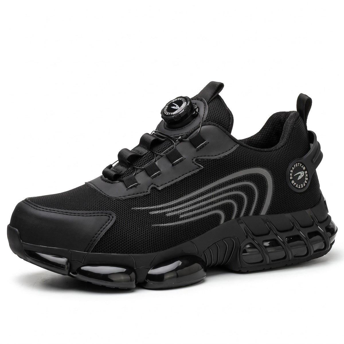 Marcus - Men's Steel Toe Non-Slip Safety Trainers with Quick-Lace Buckle — photo 9