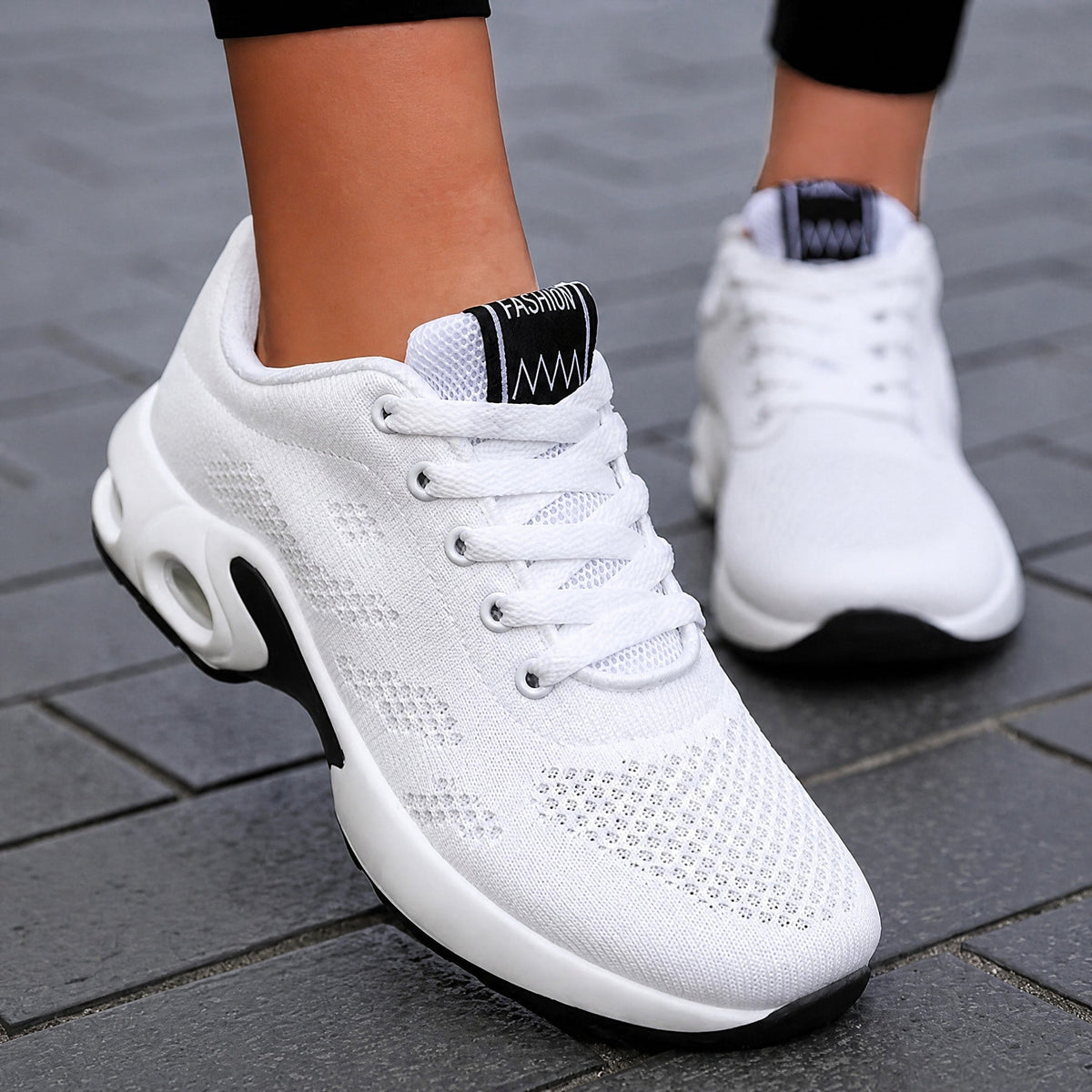 Marley - Women's Orthopaedic Lace-Up Trainers with Cushioned Sole — photo 2