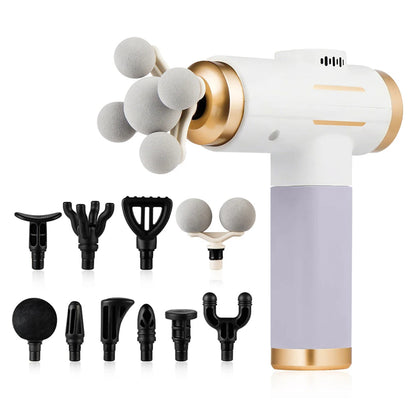 11-in-1 Electric Massage Gun 99-Speed Deep Tissue Muscle Massager — photo 3