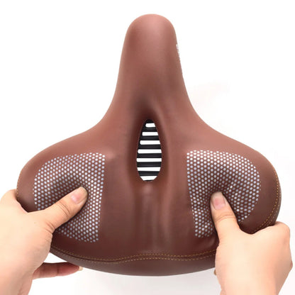 Oversized Comfort Bike Seat Extra Soft Padded Bicycle Saddle for Men & Women — photo 1