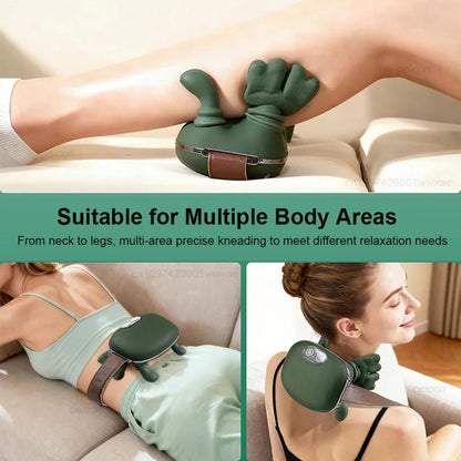 Heated Shiatsu Massager – Portable 4D Deep Tissue Neck and Back Massager — photo 2