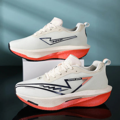 Carbon Plate Running Shoes Non-Slip Shock-Absorbing Fitness Sneakers for Men & Women — photo 4