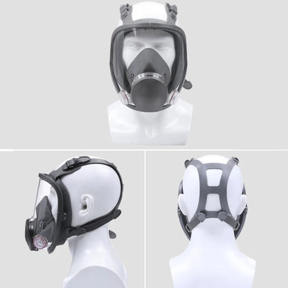 Full Face Respirator Mask with Anti-Fog Lens & Replaceable Filters — photo 7