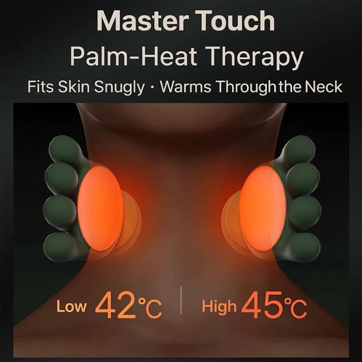 Heated Shiatsu Massager – Portable 4D Deep Tissue Neck and Back Massager — photo 5