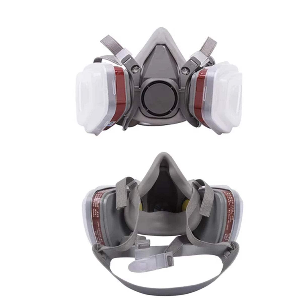 7-in-1/16-in-1 Half Face Respirator Mask with Replaceable Filters for Painting & Spraying — photo 8