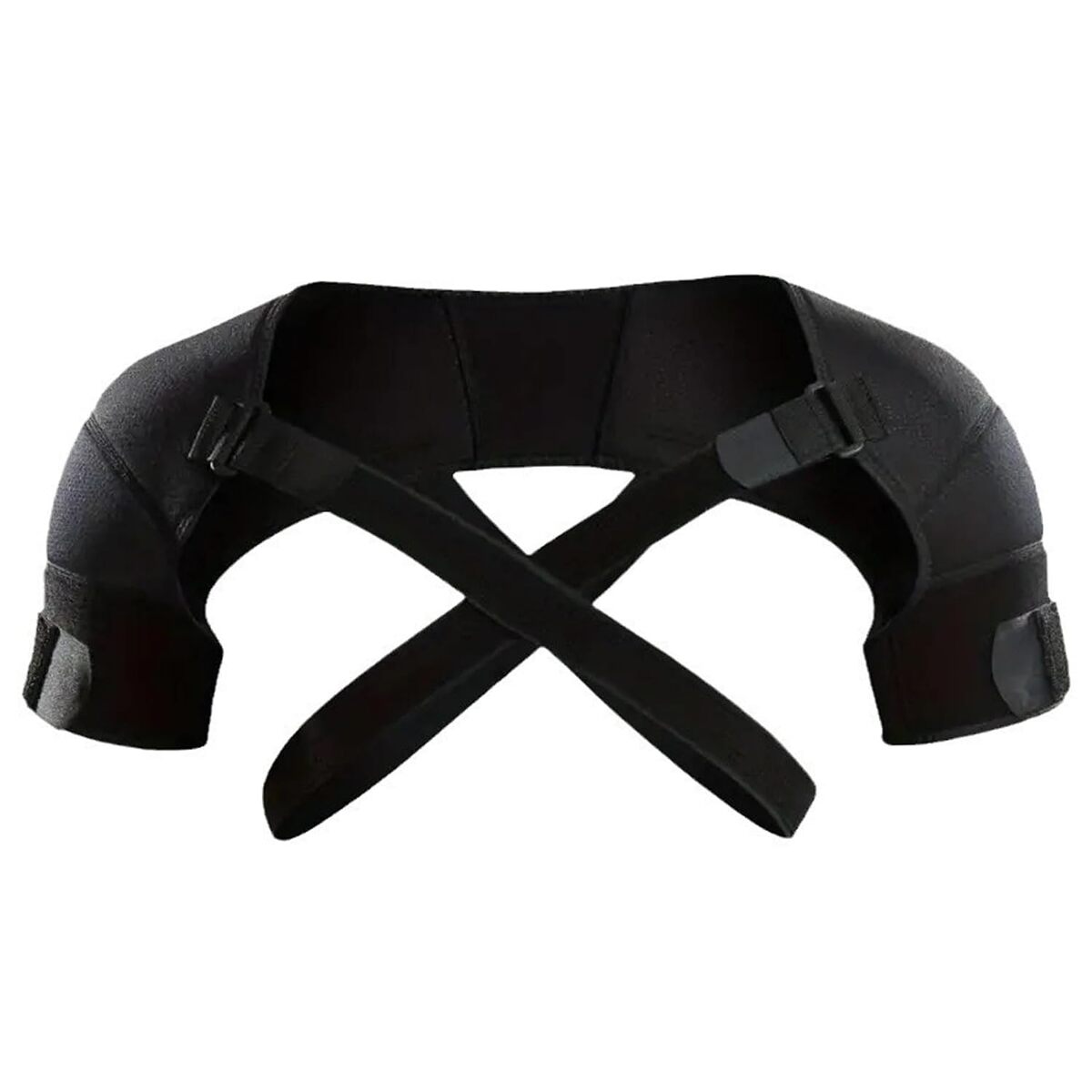 Adjustable Double Shoulder Brace Breathable Compression Support for Pain Relief — photo 7