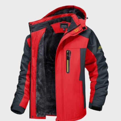 Men's Hooded Waterproof Jacket — Thermal Fleece Lining — photo 3