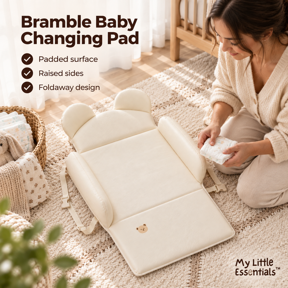 My Little Essentials™ Bramble Baby Changing Pad — photo 2
