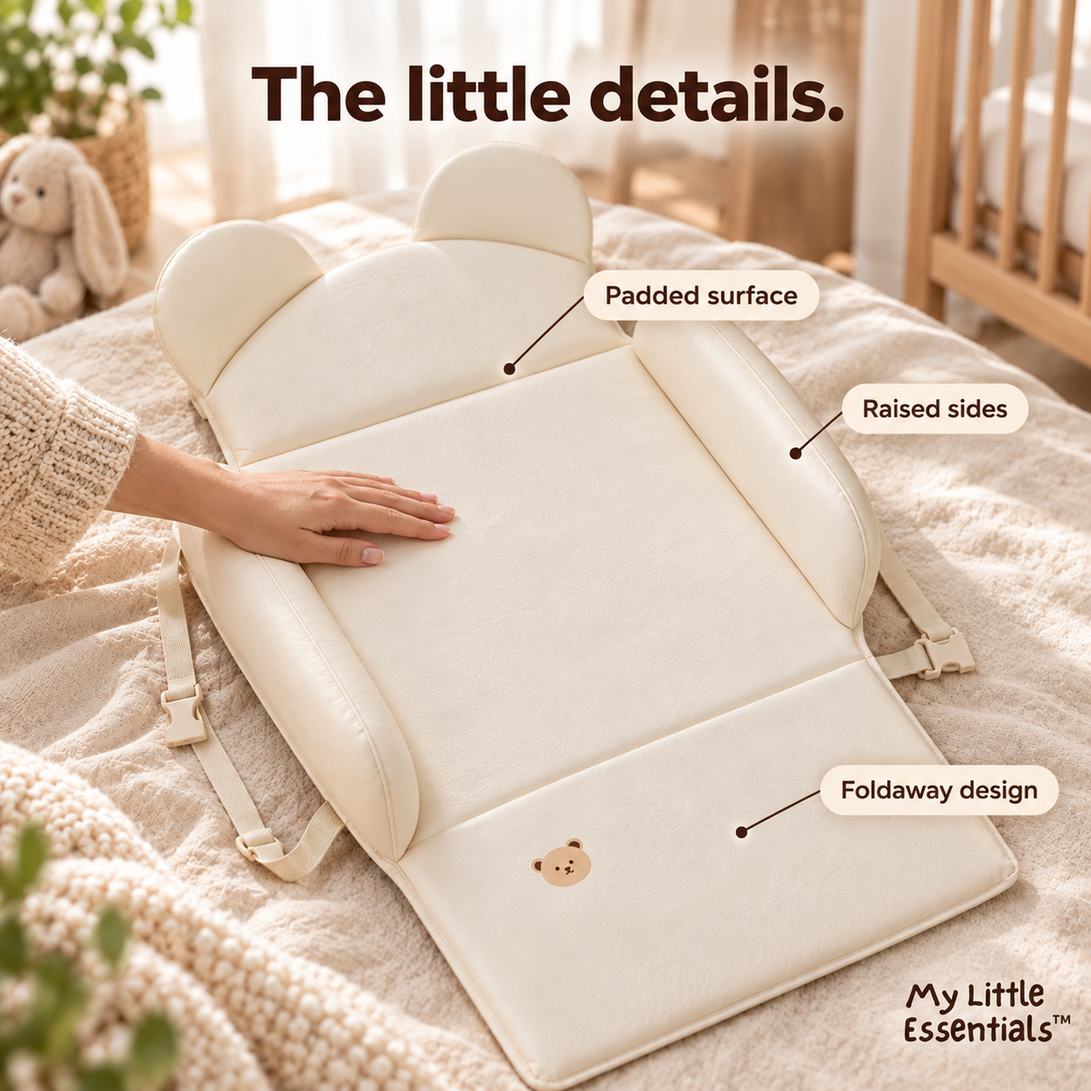 My Little Essentials™ Bramble Baby Changing Pad — photo 3