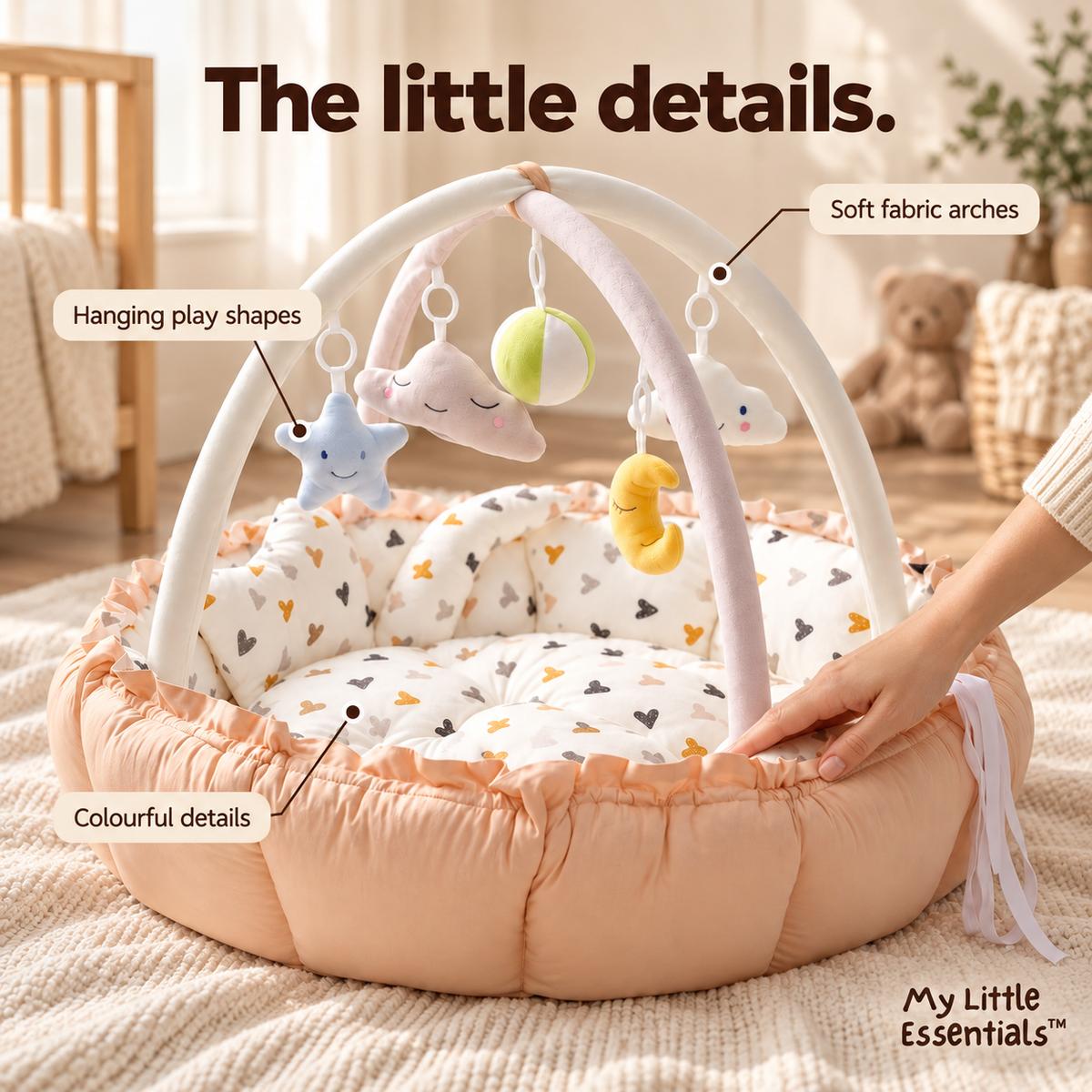 My Little Essentials™ Grove Baby Play Gym — photo 3