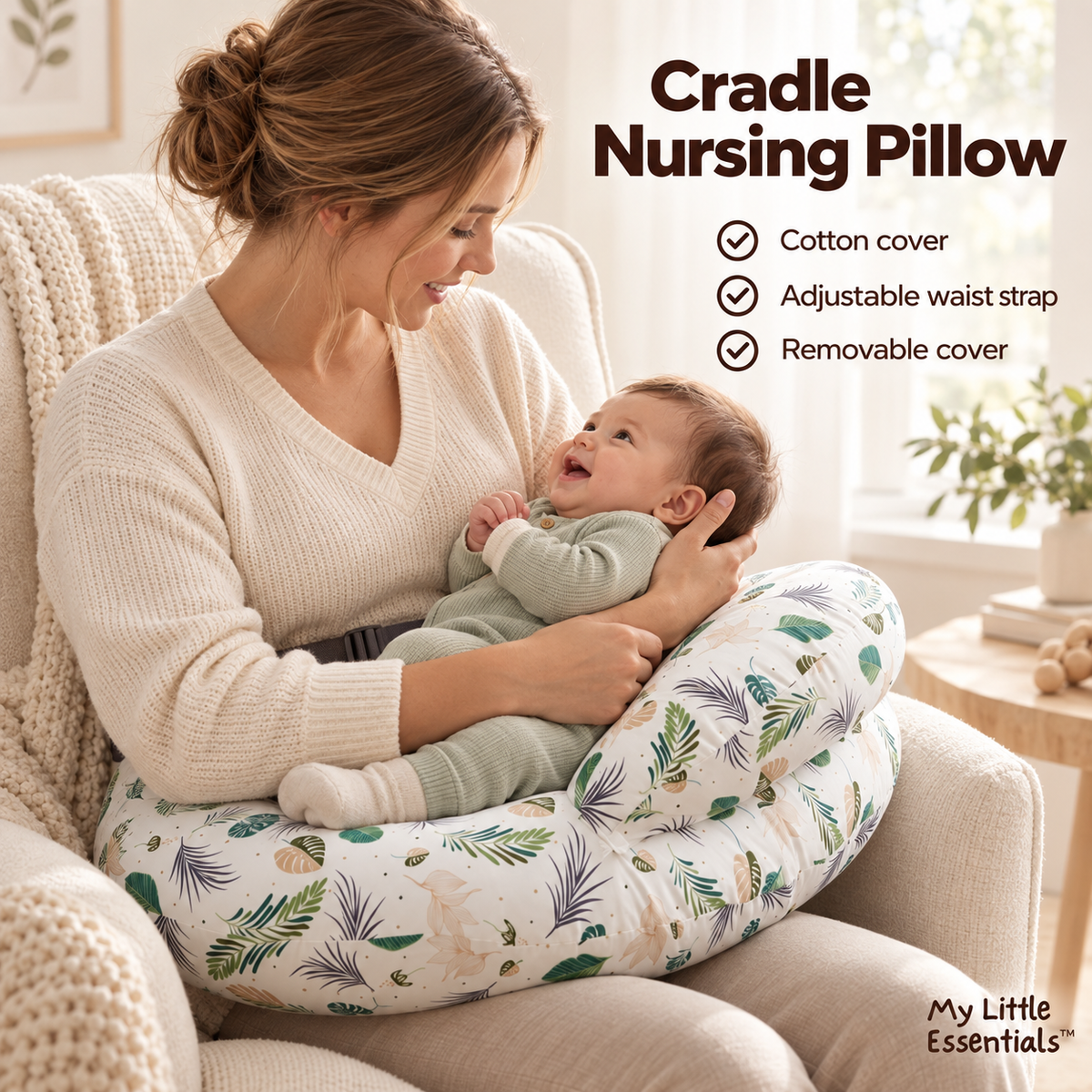 My Little Essentials™ Cradle Nursing Pillow — photo 2