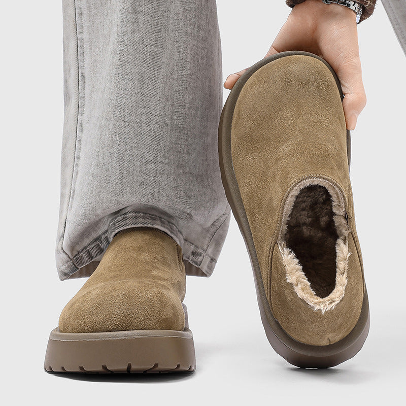 Women's Fur Lined Loafers with Wide Toe Box and Thick Non-Slip Sole | Comfortable Padded Walking Shoes for Everyday Wear — photo 2