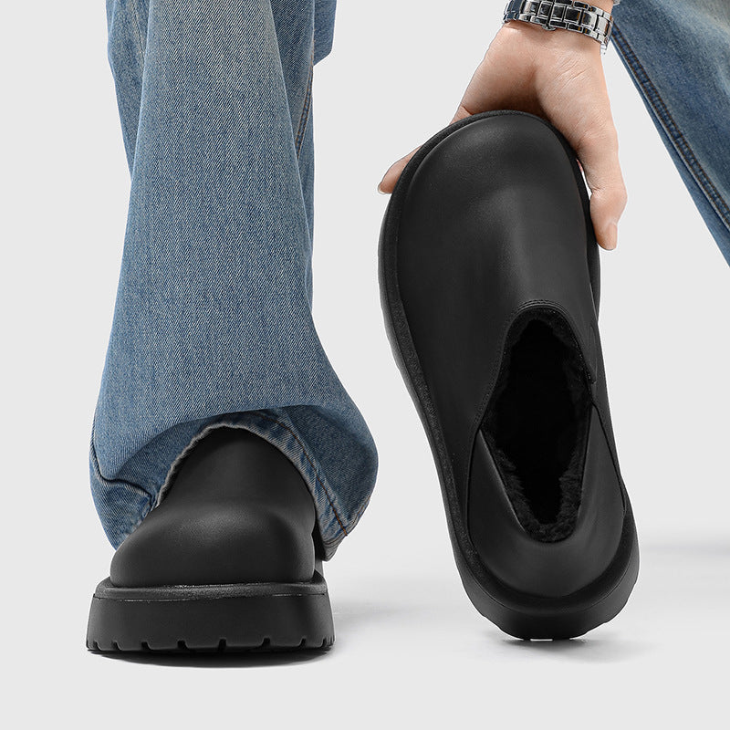 Women's Fur Lined Loafers with Wide Toe Box and Thick Non-Slip Sole | Comfortable Padded Walking Shoes for Everyday Wear — photo 6