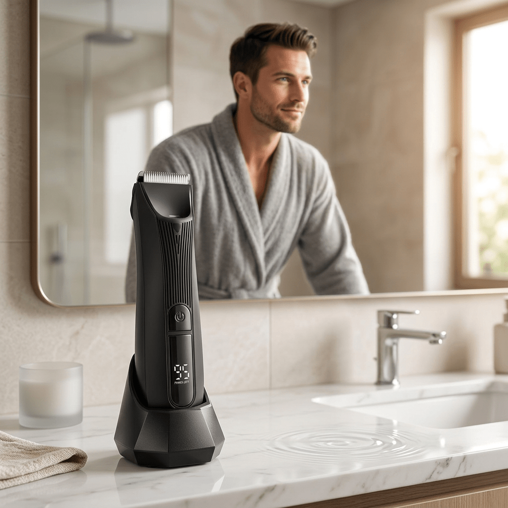 All-in-One Grooming Kit for Men – Cordless Beard Trimmer, Hair Clipper & Body Groomer, Rechargeable with Stainless Steel Blades — photo 2