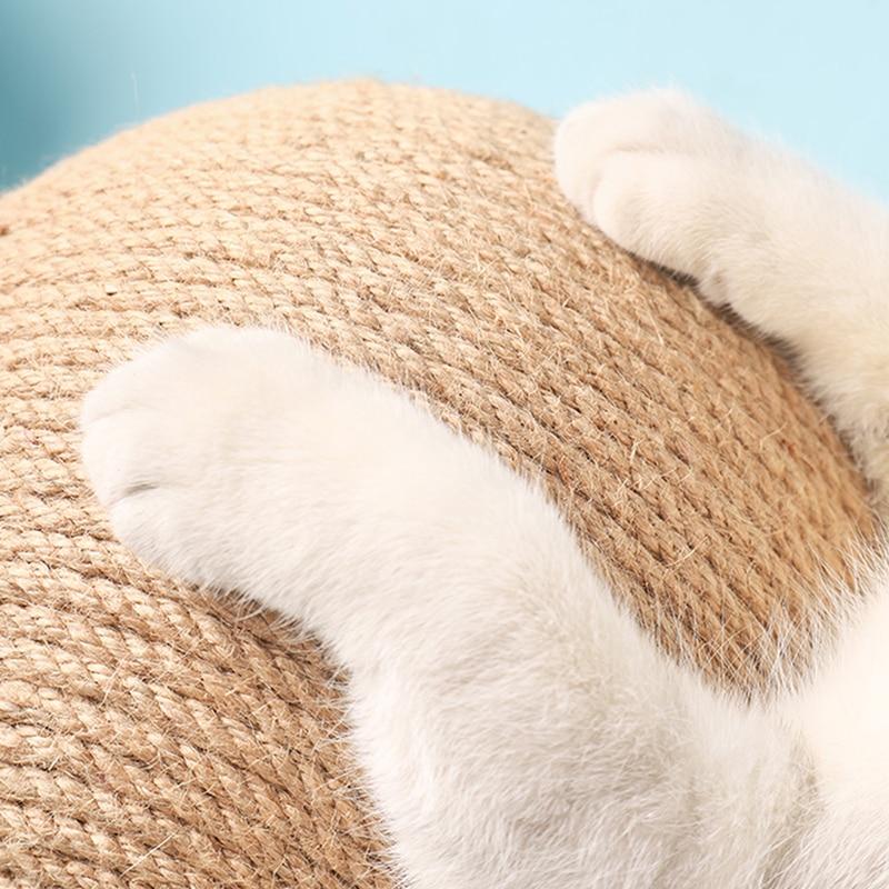 Cat Scratcher Toy with Ball Track – Interactive Cat Scratch Pad with Spinning Ball, 4.7 in or 6.3 in — photo 4