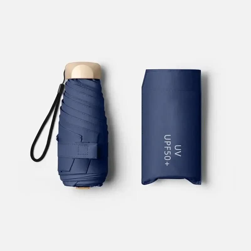 Compact Travel Umbrella – Lightweight Water-Repellent Pocket Umbrella, Only 8.8 oz, 7.5 in Folded, 8 Colours — photo 1