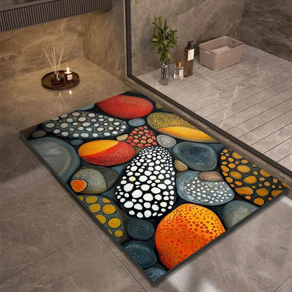 Diatomite Bath Mat with Non-Slip Rubber Base – Quick Dry Absorbent Bath Mat, 17 Designs, 16 x 24 to 24 x 35 in — photo 18