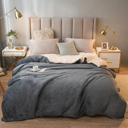 Double-Sided Flannel & Fleece Throw Blanket – Soft Warm Blanket for Bed and Couch, 12 Colours, 5 Sizes — photo 6