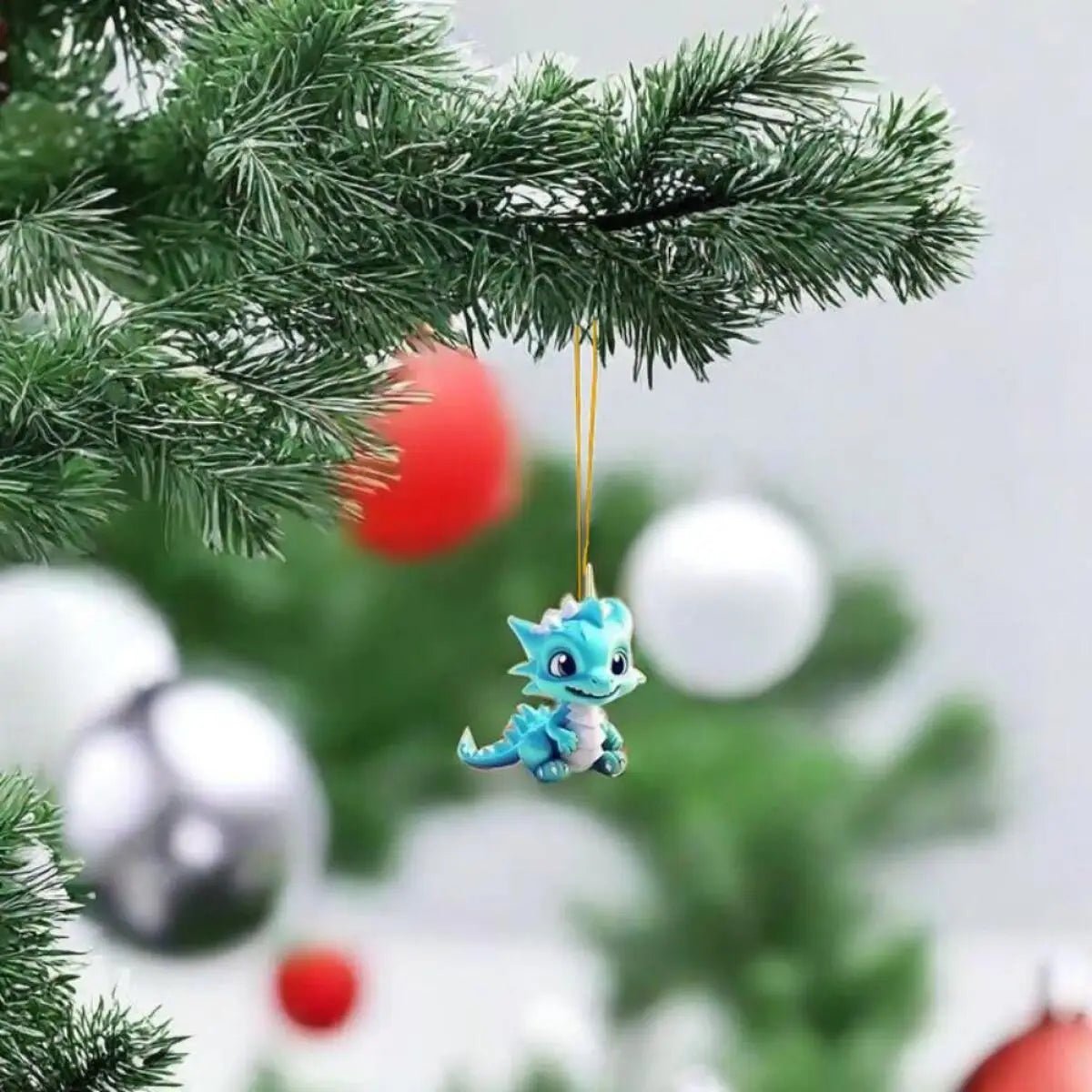 Dragon Advent Calendar – 24 Cute Cartoon Dragon Keychain Pendants, Christmas Countdown for Kids 6+ & Collectors — photo 3