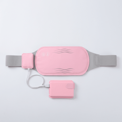 Electric Belly Warmer – Rechargeable Heating Pad with Vibration & 3 Heat Settings, Cordless Wearable Warmth — photo 1