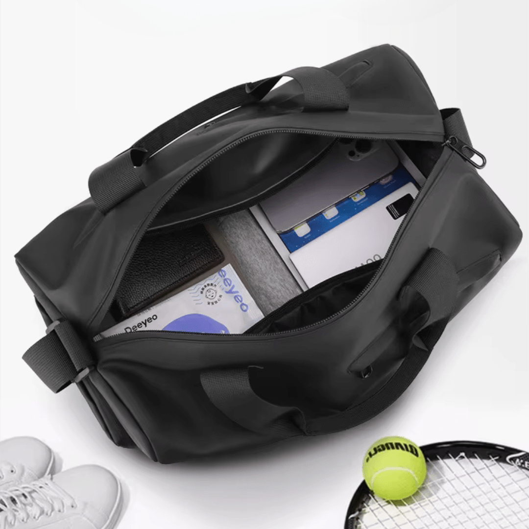 Gym Bag with Shoe Compartment – Water-Resistant Sports Duffel Bag — photo 2