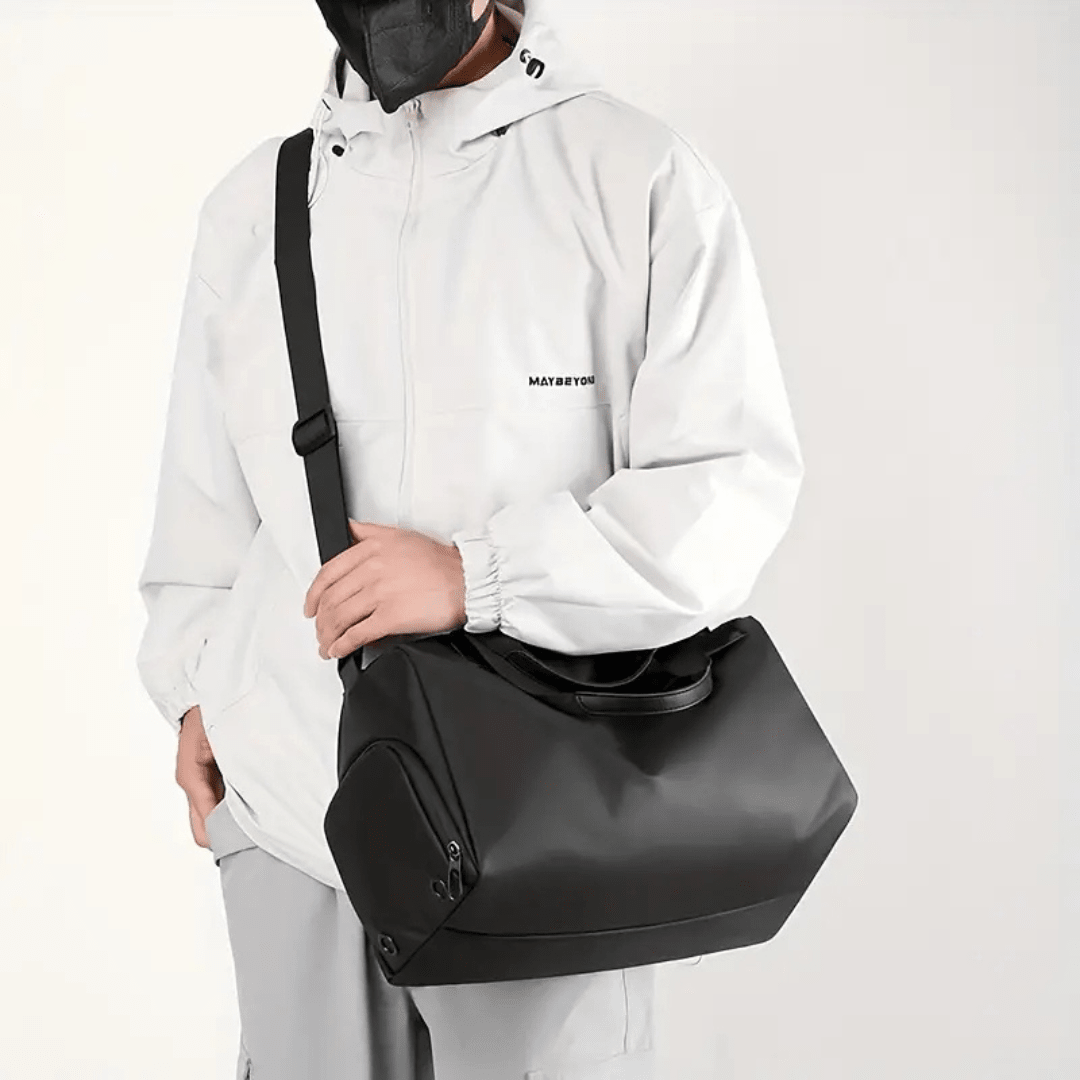 Gym Bag with Shoe Compartment – Water-Resistant Sports Duffel Bag — photo 9