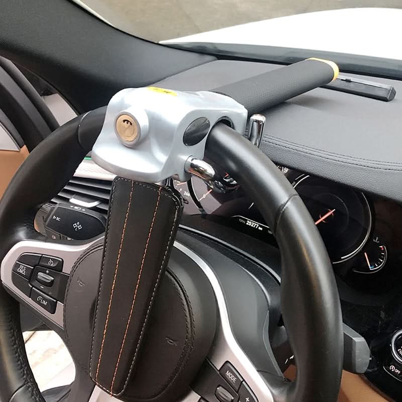 Heavy Duty Anti-Theft Steering Wheel Lock For Strong Car Security — photo 4