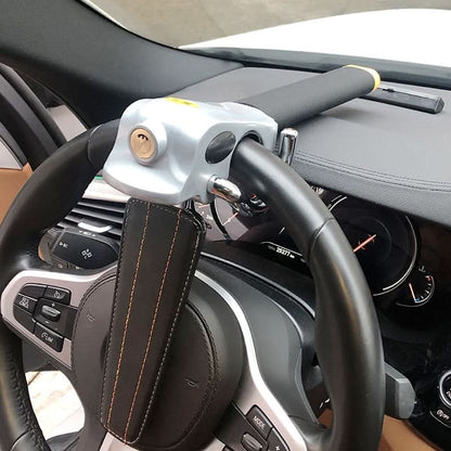 Heavy Duty Anti-Theft Steering Wheel Lock For Strong Car Security — photo 1