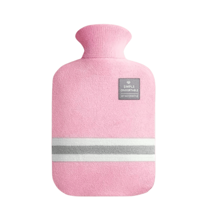 Hot Water Bottle with Knit Cover, 34 oz – Soft Warmth for Cold Winter Nights, 5 Colours — photo 7