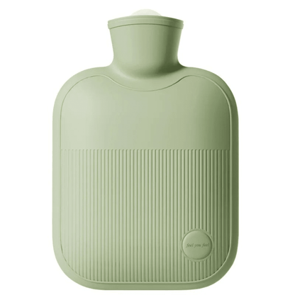 Large Hot Water Bottle 68 oz with Soft Fleece Cover – Leak-Resistant, Warmth for Feet, Hands & Back, 4 Colours — photo 3