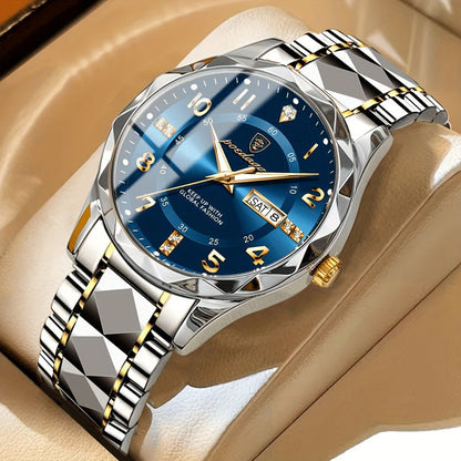 Men's Sports Watch – Analog Digital Wrist Watch with Chronograph, Alarm & Backlight, Water Resistant 50M – Hermosa — photo 1